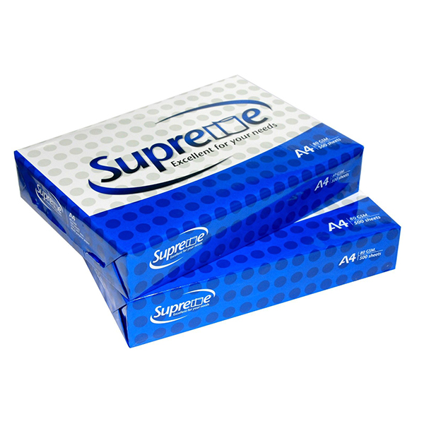 GIẤY A4 SUPREME 80gsm
