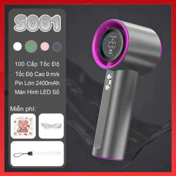 Quạt Cầm Tay S001 Mini Tốc Độ Cao