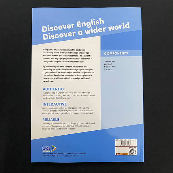 Tiếng Anh 6 - English Discovery 6 ( Bộ 2 quyển )