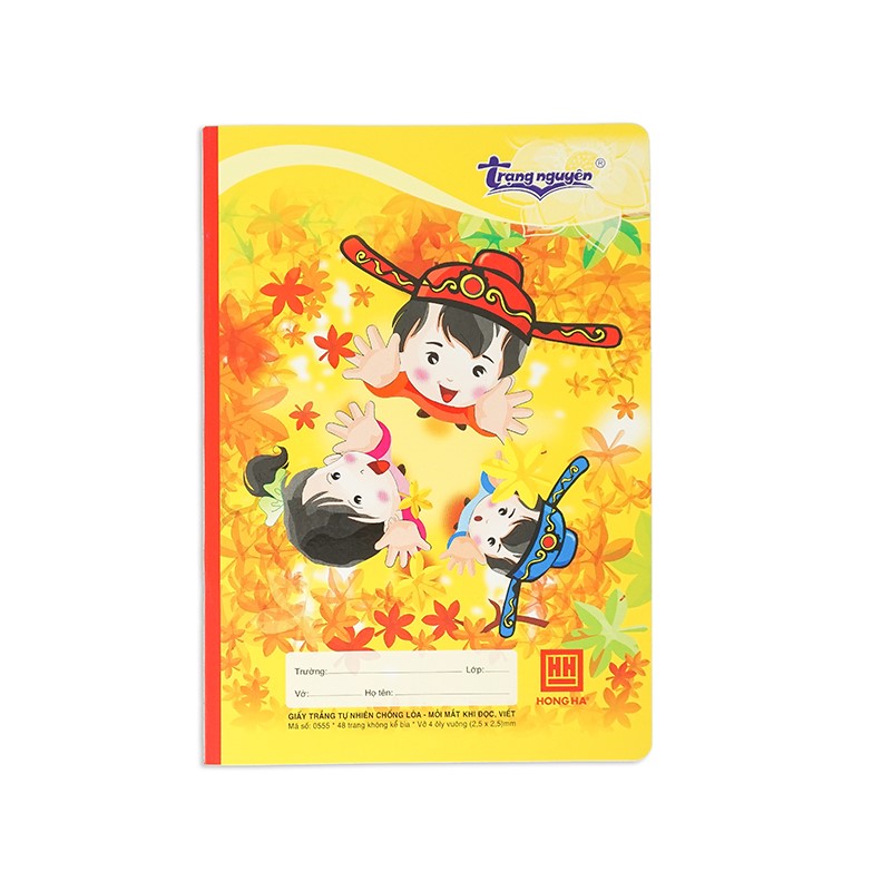 Vở 4 Ôly Trạng Nguyên Hồng Hà 48 trang - Mã số 0555