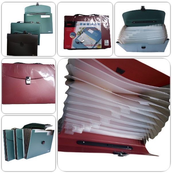 Cặp tài liệu 12 ngăn Deli 5557