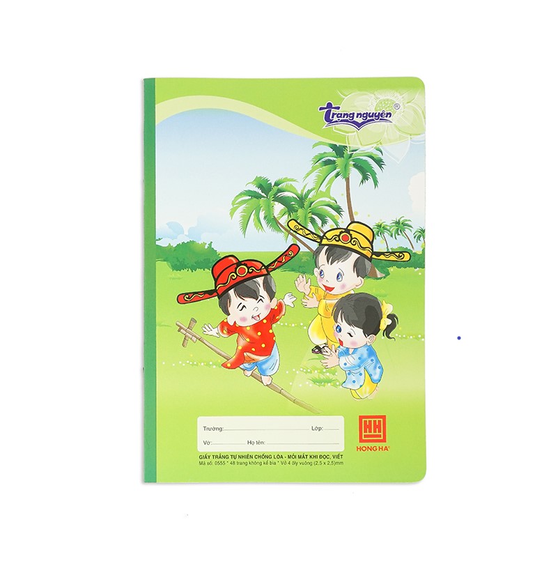 Vở 4 Ôly Trạng Nguyên Hồng Hà 48 trang - Mã số 0555