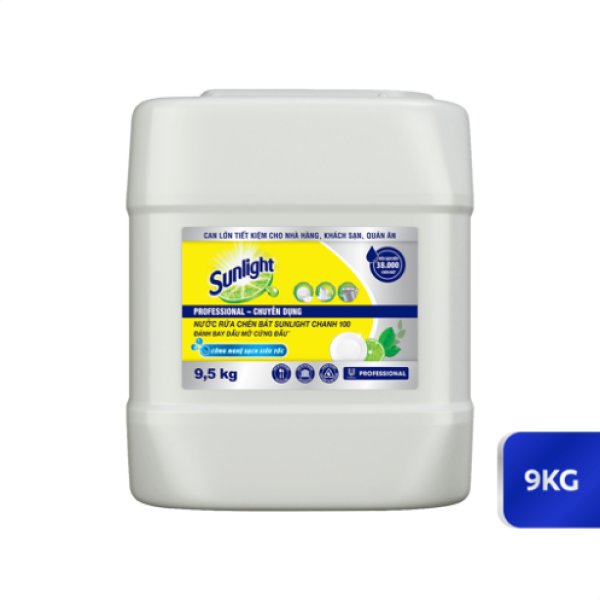 Nước rửa chén Sunlight 9.5kg