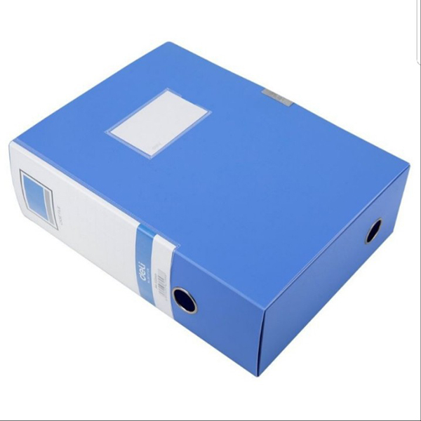 File hộp nhựa 3,5cm Deli E31114-VN
