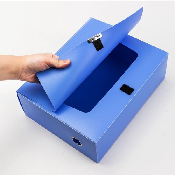 File hộp nhựa 3,5cm Deli E31114-VN