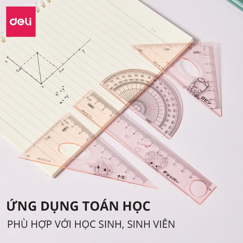 Bộ thước Deli EH17