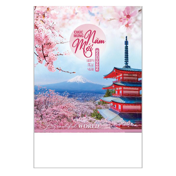 Lịch lò xo 7 tờ