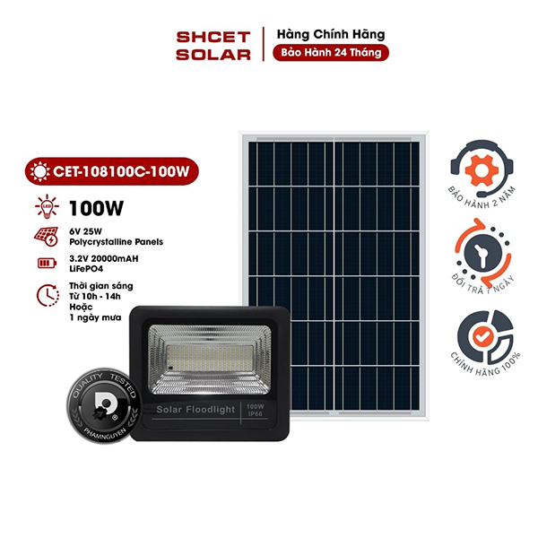 Đèn Solar CET-108200E