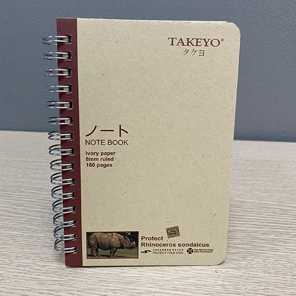 Sổ lò xo Takeyo A6 160 trang