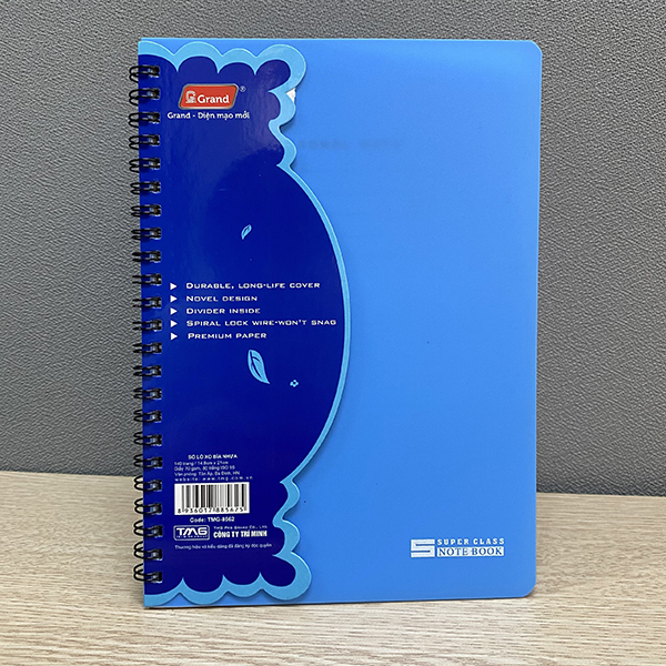 Sổ lò xo Grand 8562 140 trang A5