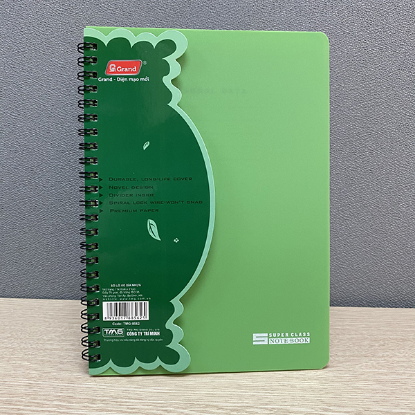 Sổ lò xo Grand 8562 140 trang A5