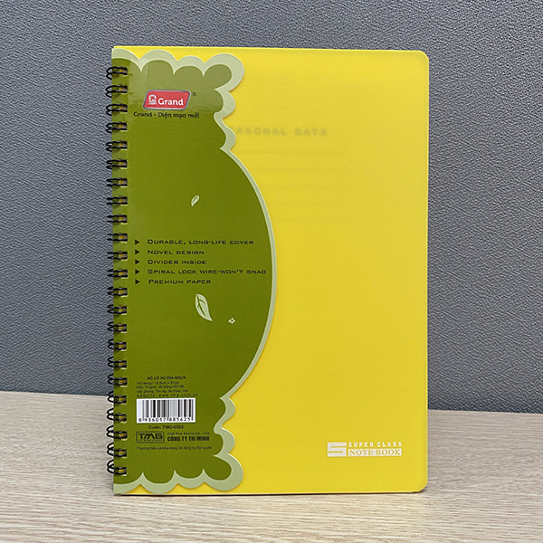Sổ lò xo Grand 8562 140 trang A5