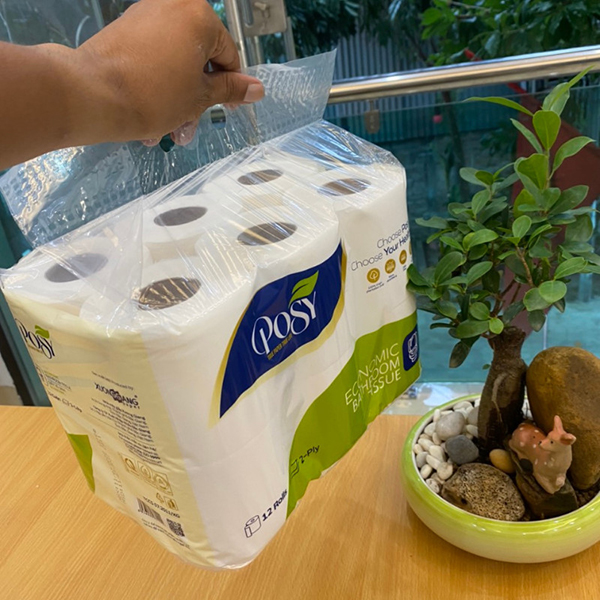Giấy vệ sinh Posy 2 lớp 12 cuộn