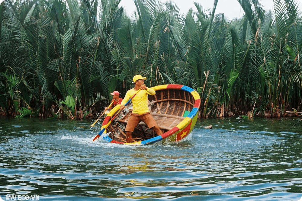 biểu diễn thuyền thúng rừng dừa bảy mẫu
