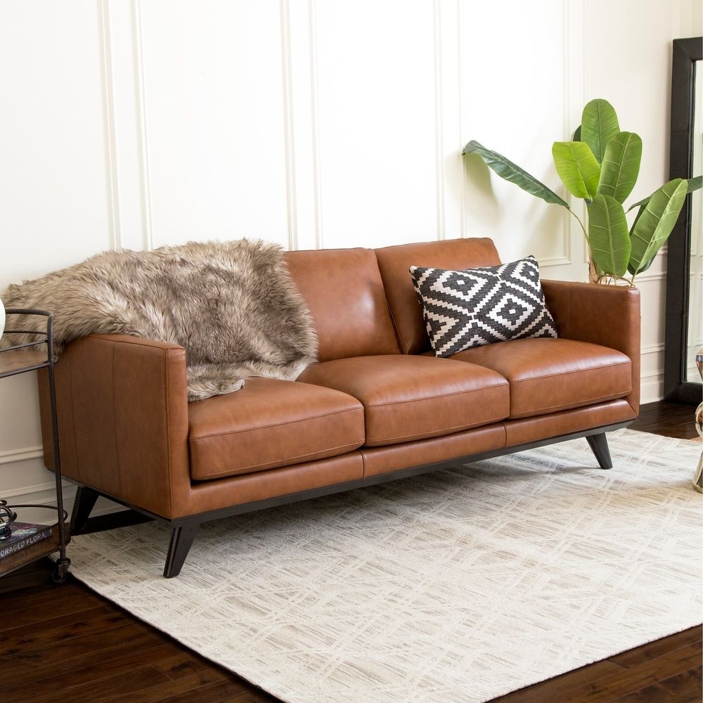 Hình ảnh sofa chất liệu da thật