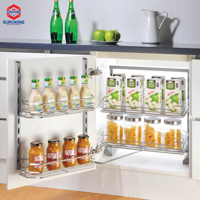 TỦ ĐỒ KHÔ 2 TẦNG NAN TRÒN INOX SUS304