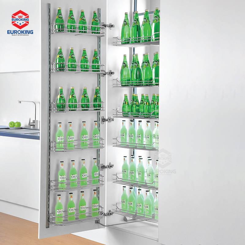 TỦ ĐỒ KHÔ 4 TẦNG NAN TRÒN INOX SUS304