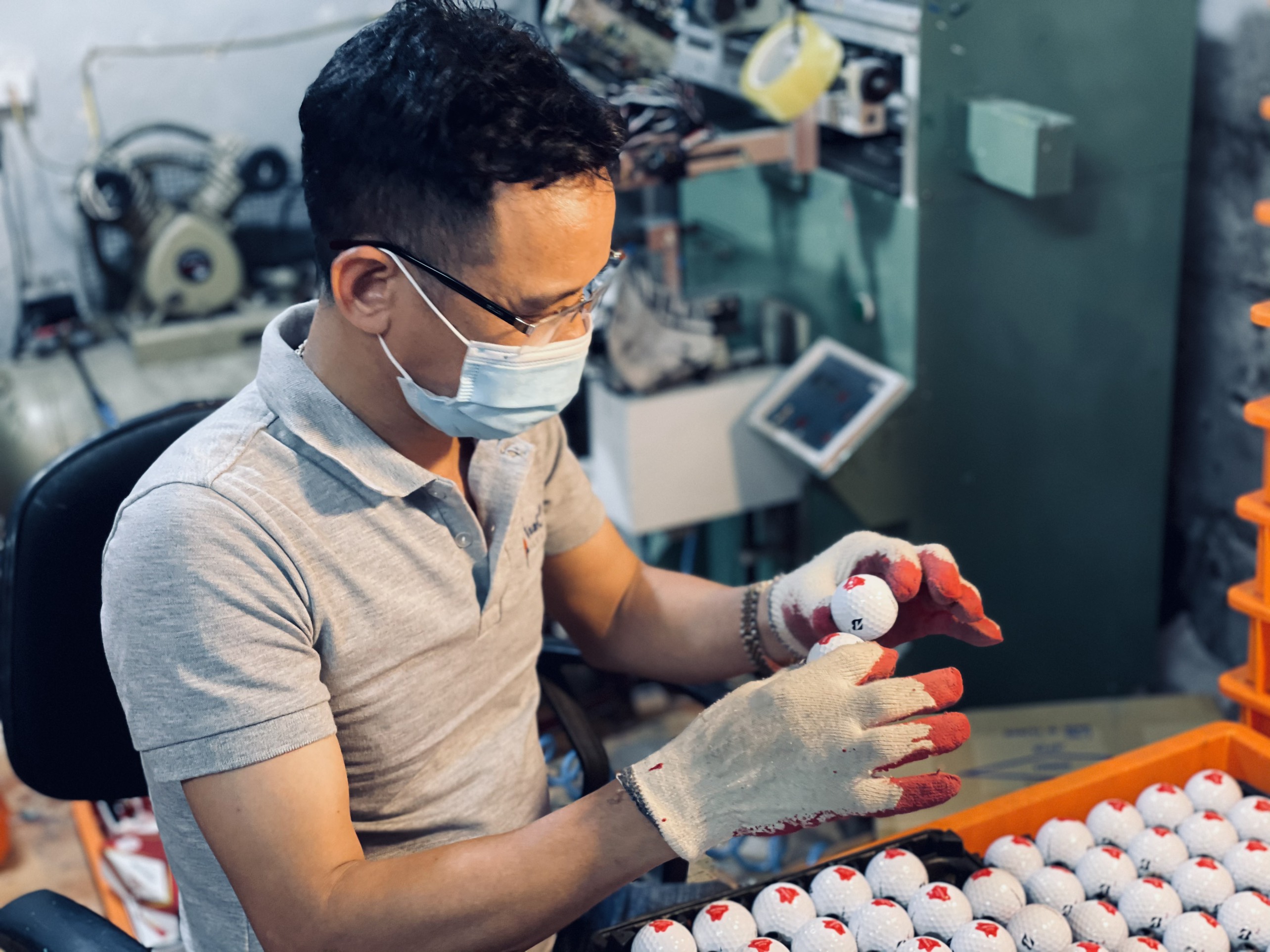 IN LOGO BÓNG GOLF - DỊCH VỤ IN BÓNG GOLF CHUYÊN NGHIỆP