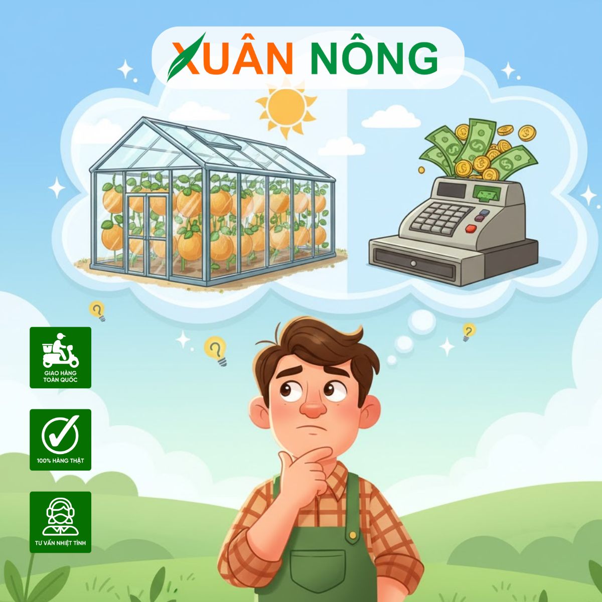 NHÀ MÀNG TRỒNG DƯA LƯỚI - CÁCH TÍNH THỜI GIAN THU HỒI VỐN