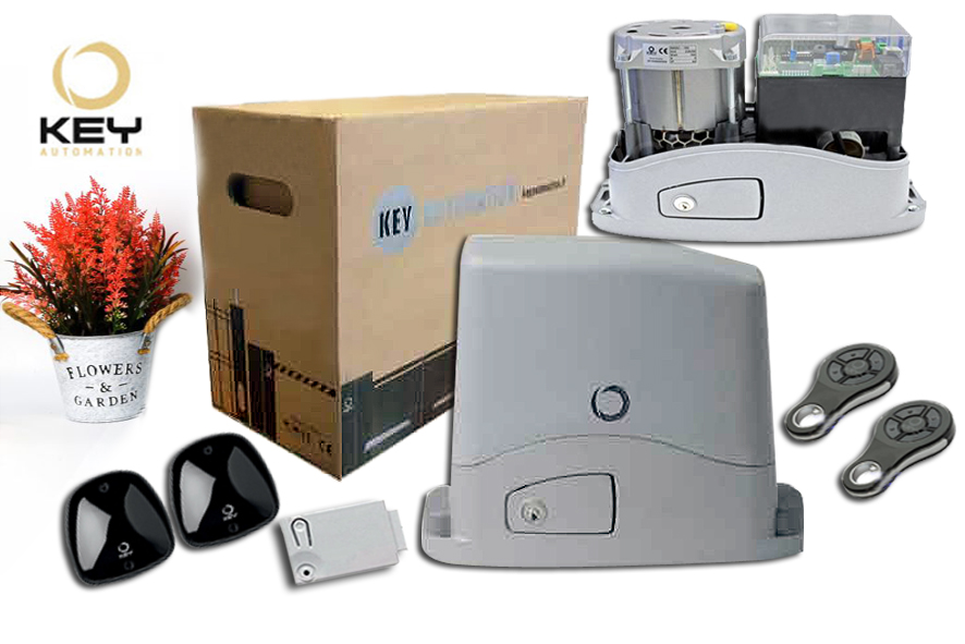 Motor cổng lùa Key Italy, model turbo 50. 80. 120. 160