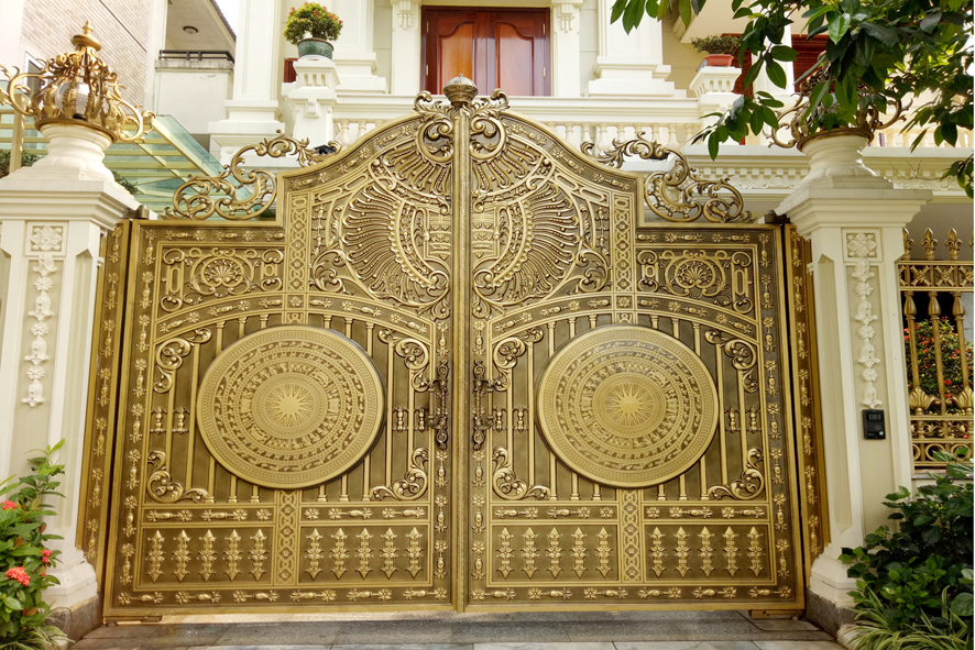 Cổng hợp kim nhôm đúc