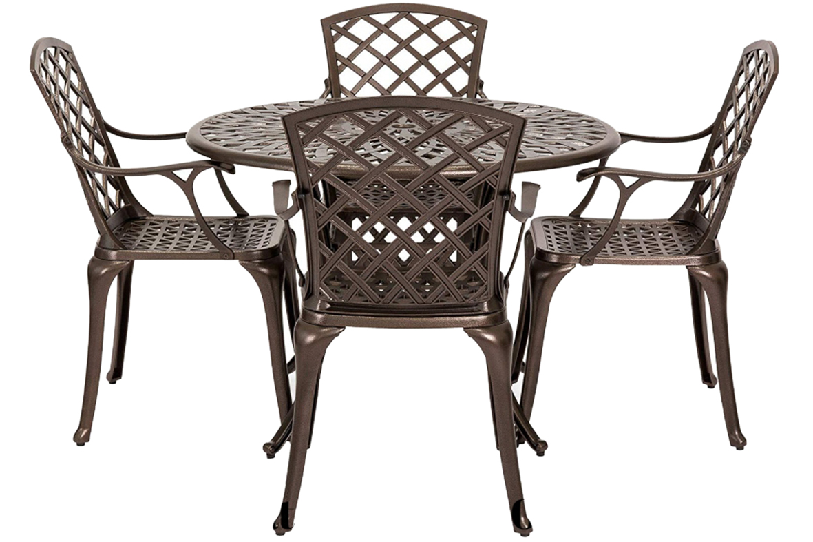 Bàn ghế nhôm đúc