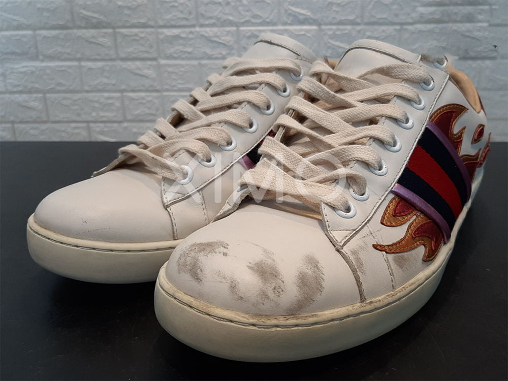 Dịch vụ Repaint sơn phục hồi lại màu thân giày