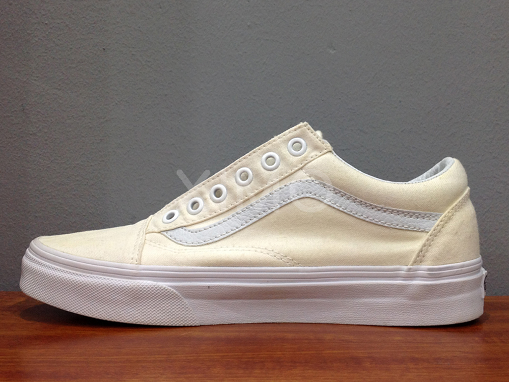 Vệ sinh - tẩy ố vàng nhẹ giày vải, lưới sáng màu