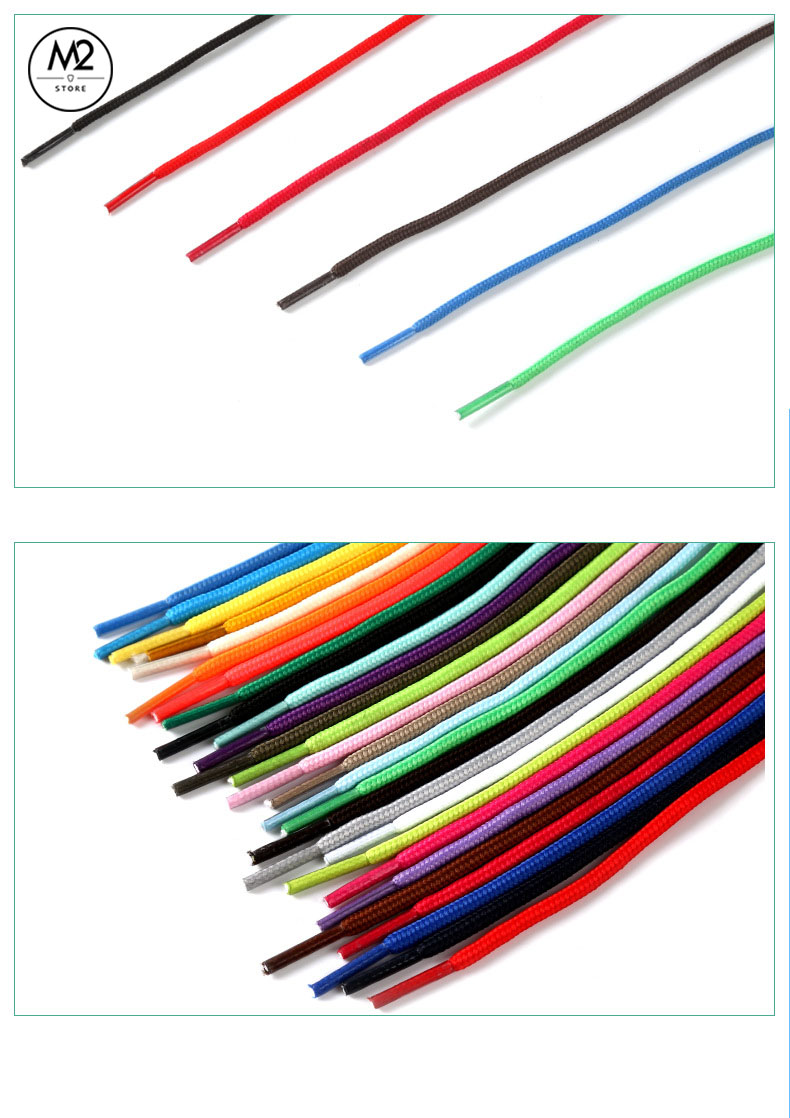 Dây giày thể thao cơ bản kiểu tròn