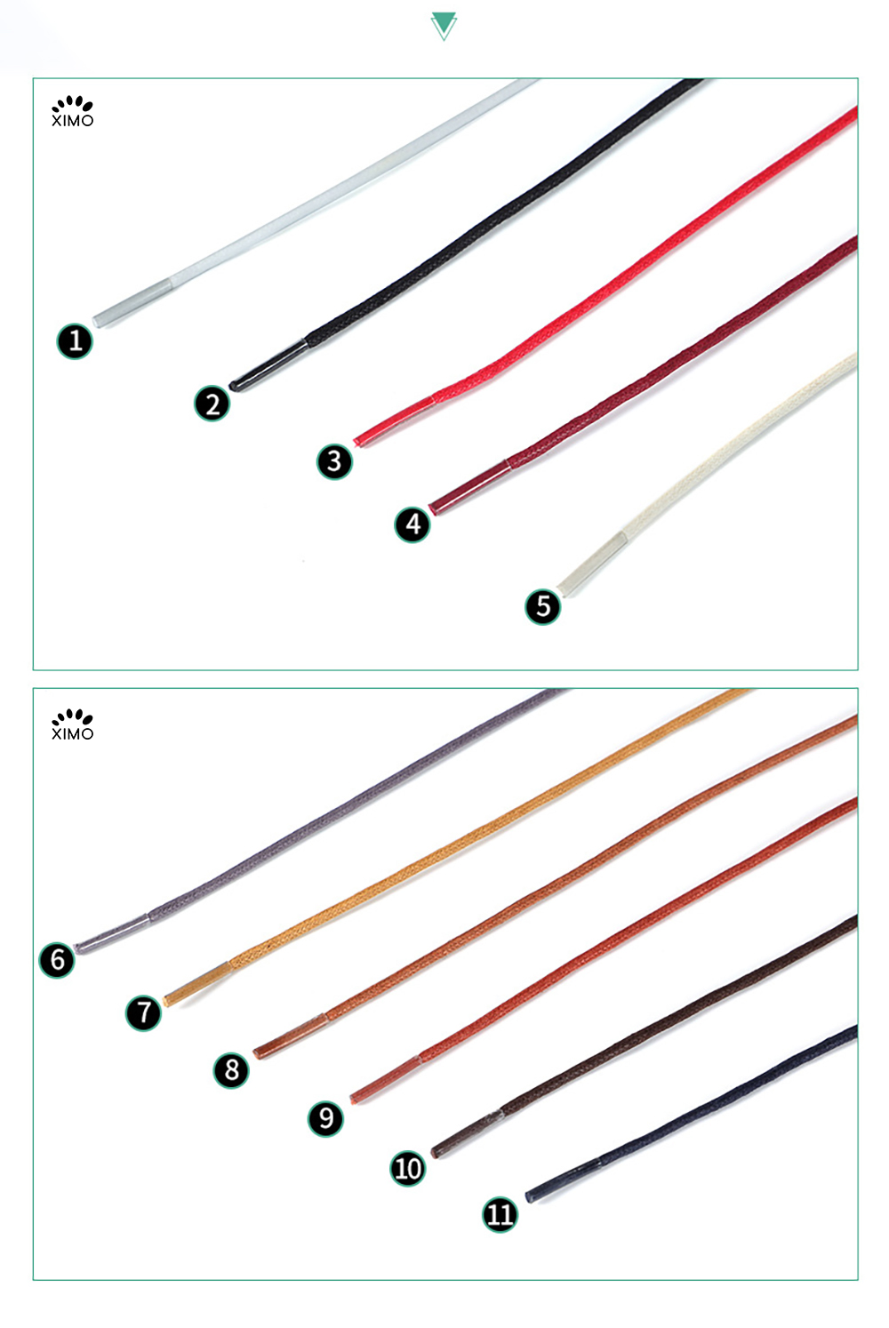 Dây giày tròn cho giày công sở, giày tây