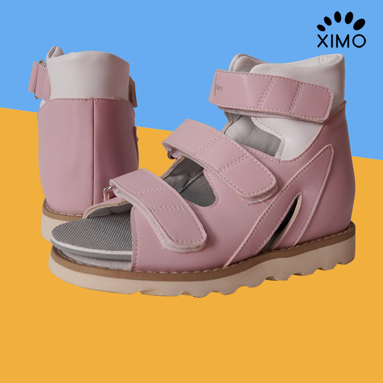 Giày chỉnh hình y khoa hỗ trợ bàn chân bẹt - chân vòng kiềng cho bé gái Focare chính hãng GCHB08