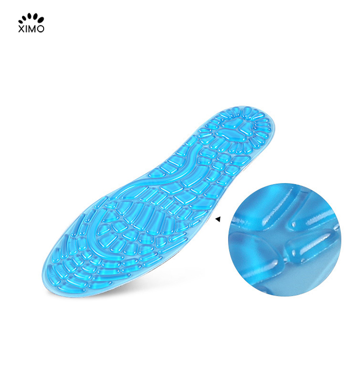 Lót giày êm chân massaging gel insoles cao cấp LGEC02