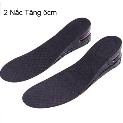 Lót giày tăng chiều cao có đệm khí cả bàn loại L5(3-9cm)