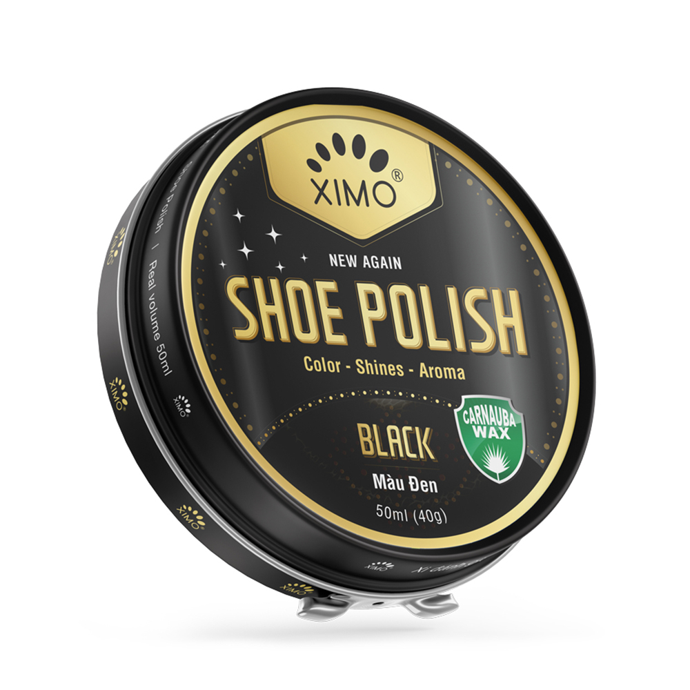 Xi Đánh Giày Sáp Shoe Polish XIMO Đen, Không Màu, Nâu Đủ Màu Chính Hãng XI08