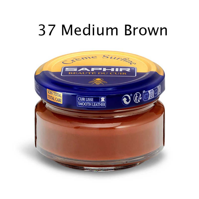 Xi kem đánh giày chuyên bổ sung màu và dưỡng cho da Cream Surfine Saphir 50ml XDG07
