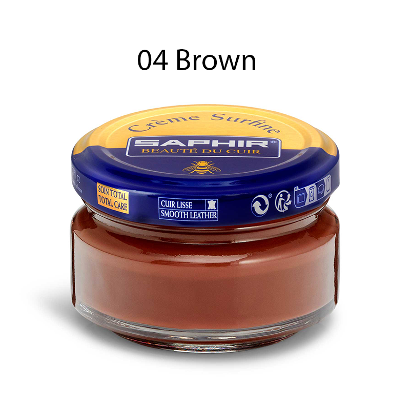 Xi kem đánh giày chuyên bổ sung màu và dưỡng cho da Cream Surfine Saphir 50ml XDG07