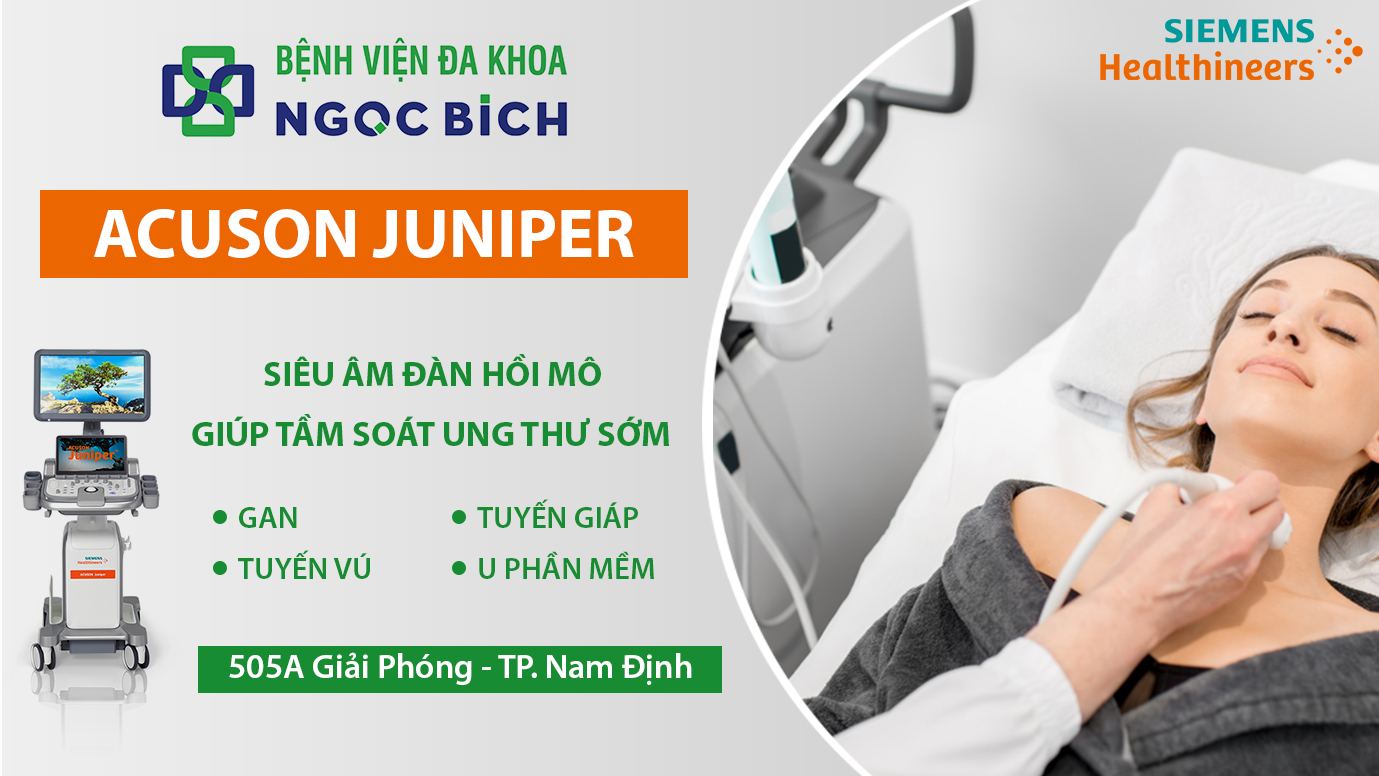 ACUSON JUNIPER – Siêu âm đàn hồi mô giúp TẦM SOÁT UNG THƯ SỚM