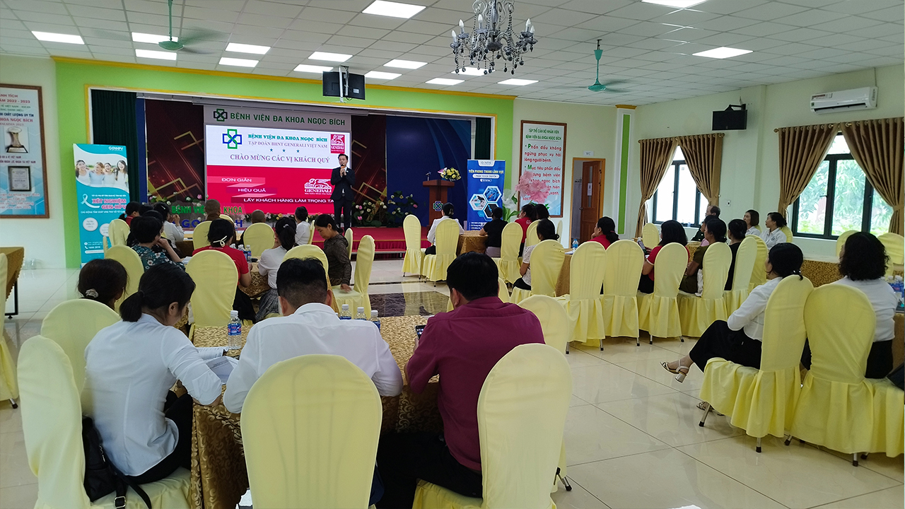 Hội thảo và khám sức khỏe cho khách hàng của công ty bảo hiểm nhân thọ Generali