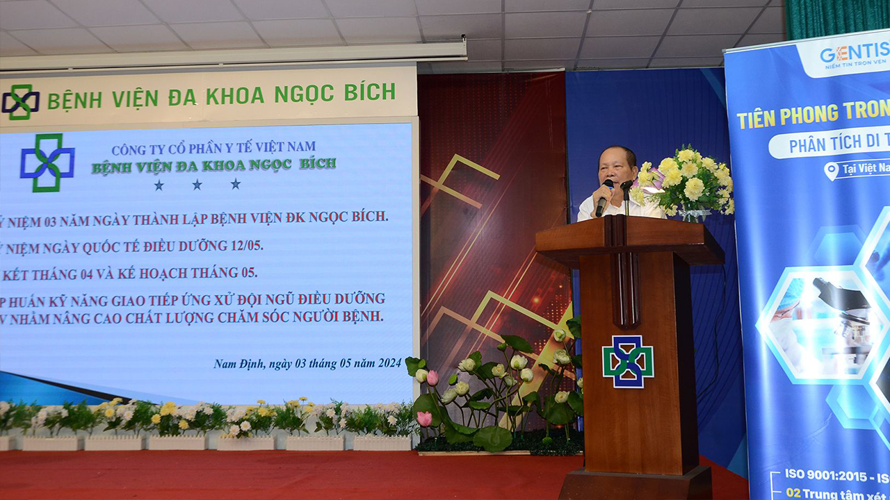 Lễ kỷ niệm 3 năm ngày thành lập bệnh viện đa khoa Ngọc Bích