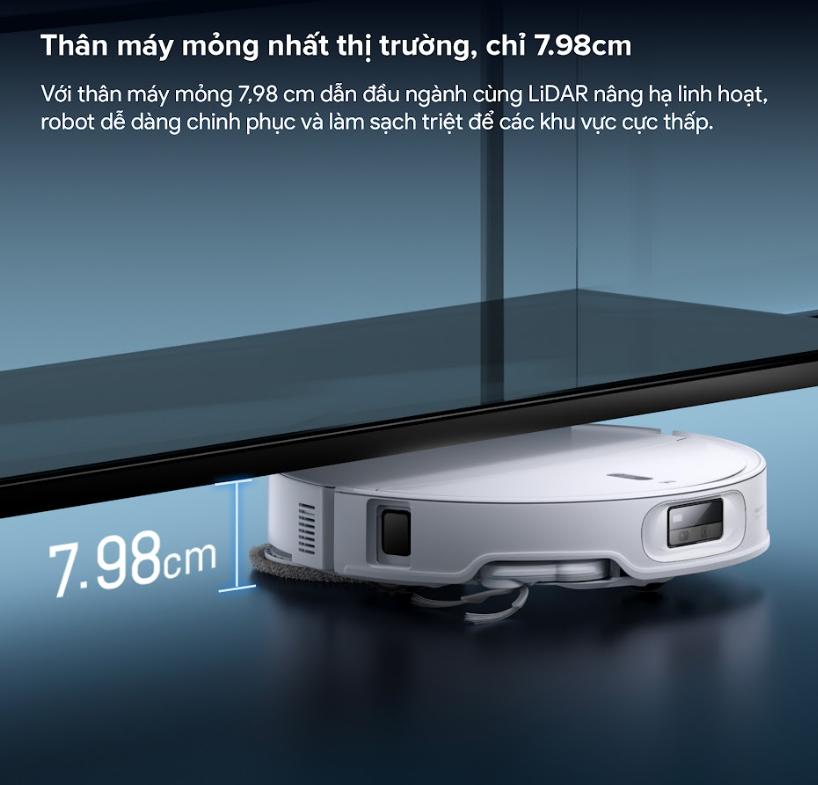 Robot vệ sinh sàn nhà Roborock Qrevo Edge 2