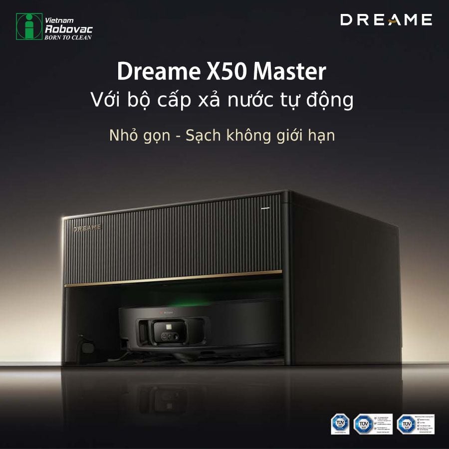 ROBOT HÚT BỤI LAU NHÀ DREAME X50 MASTER