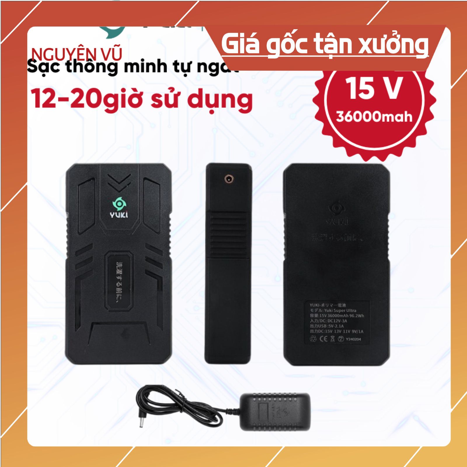 Bộ Áo quạt điều hòa YUKI PREMIUM cao cấp