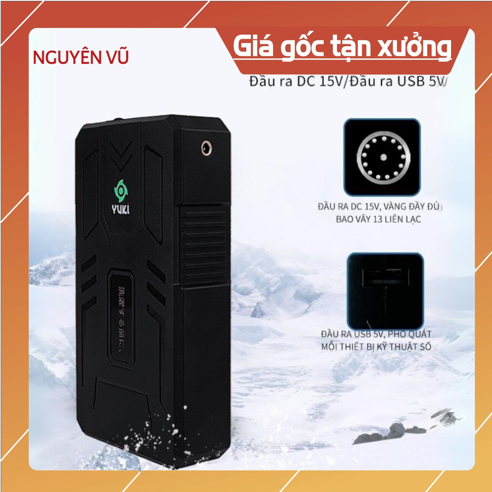 Bộ Áo quạt điều hòa YUKI PREMIUM cao cấp