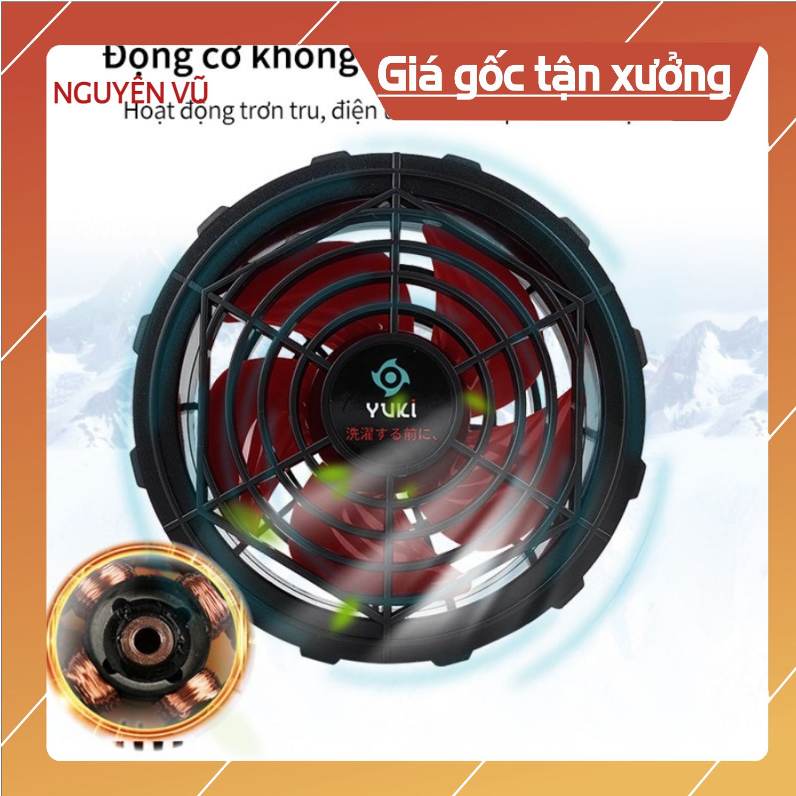 Bộ Áo quạt điều hòa YUKI PREMIUM cao cấp