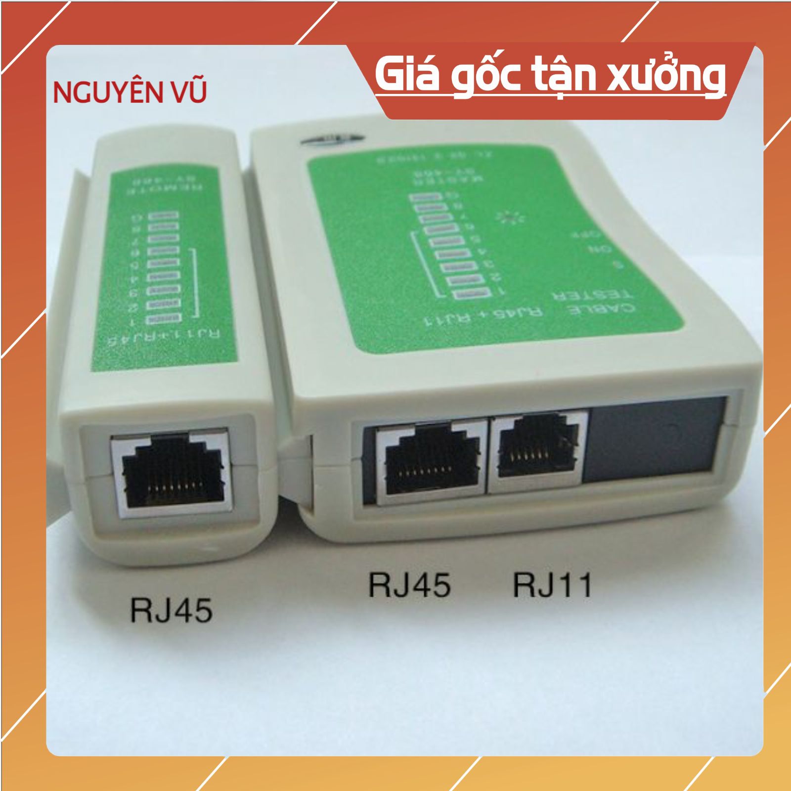 Bộ test dây mạng , dây điện thoại đa năng