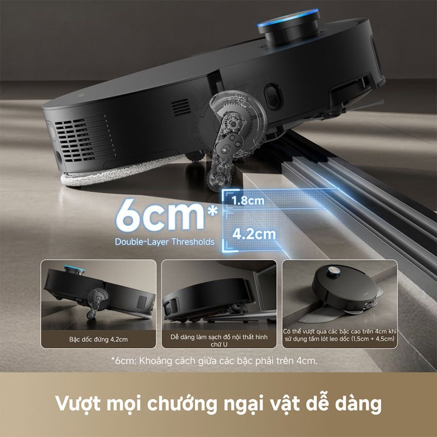 ROBOT HÚT BỤI LAU NHÀ DREAME X50 MASTER