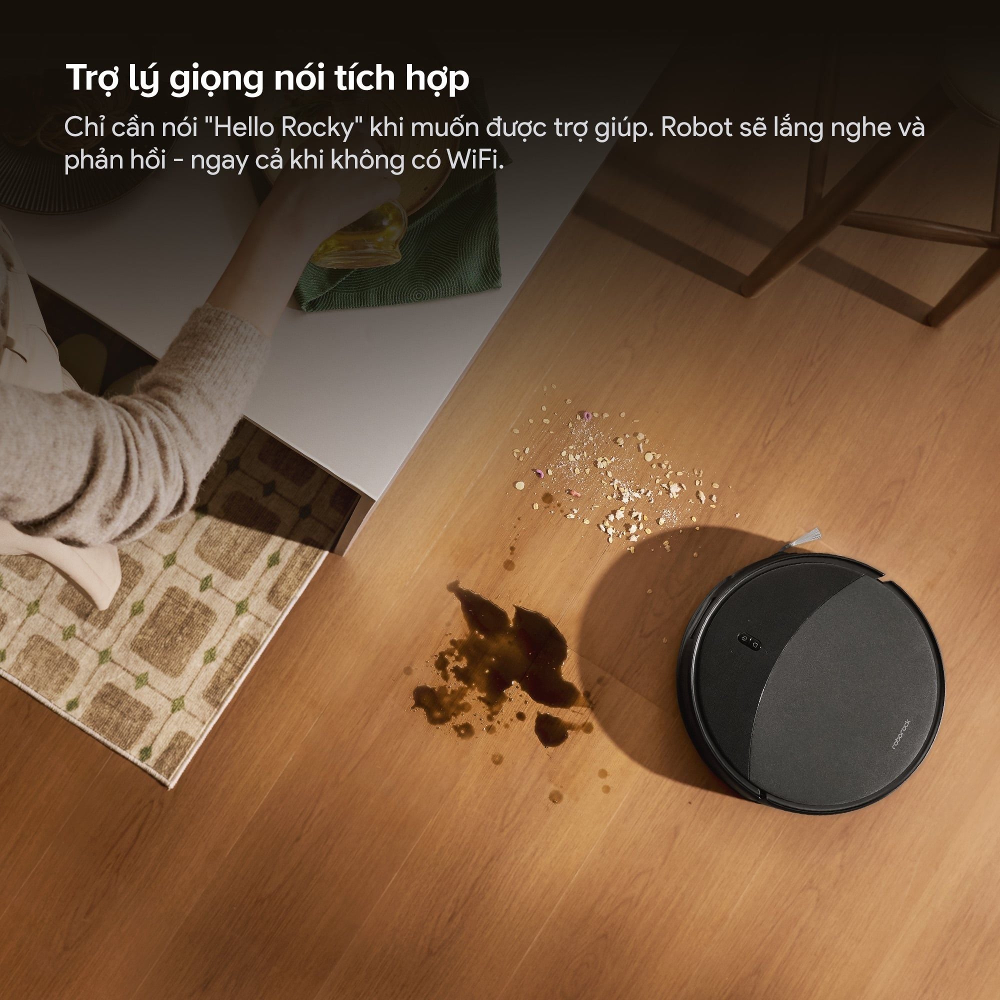 Robot Hút Bụi Lau Nhà Roborock Saros 20
