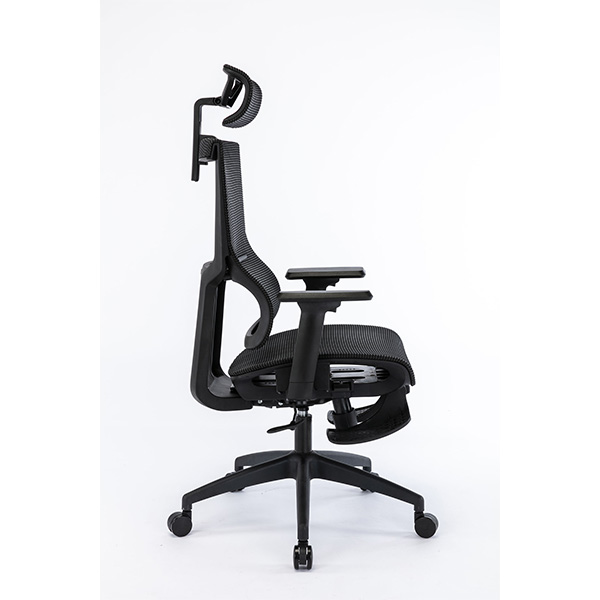 Ghế công thái học ergonomic Warrior Hero series (WEC504/ Black)