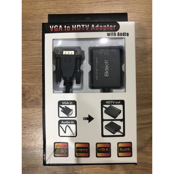 Cáp chuyển đổi từ VGA sang HDMI có âm thanh