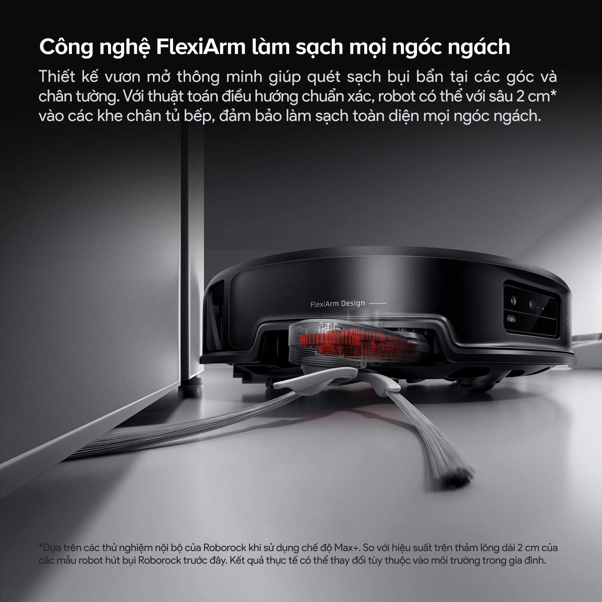 Robot Hút Bụi Lau Nhà Roborock Saros 20 Sonic